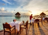 Hideaway beach resort Maledivy - reštaurácia