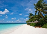 Pláž Maledivy 