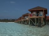 Vodné vily Meeru Island Resort