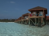 Vodné vily Meeru Island Resort