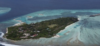 Letecký pohľad Adaaran Select Hudhuranfushi