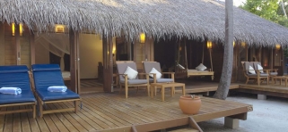 Medhufushi Island resort - plážová suita