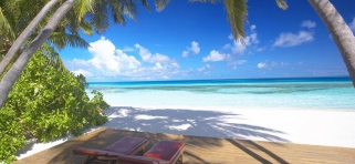 Medhufushi Island resort - pláž