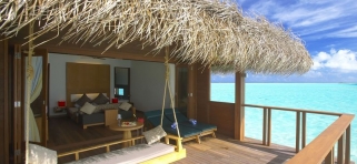 Medhufushi Island resort - plážová suita