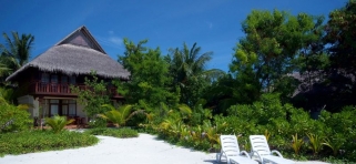 Olhuveli Beach resort - deluxe izba