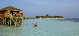 Vilamendhoo - vodná vila s jacuzzi