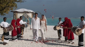 Svadba na Maledivách